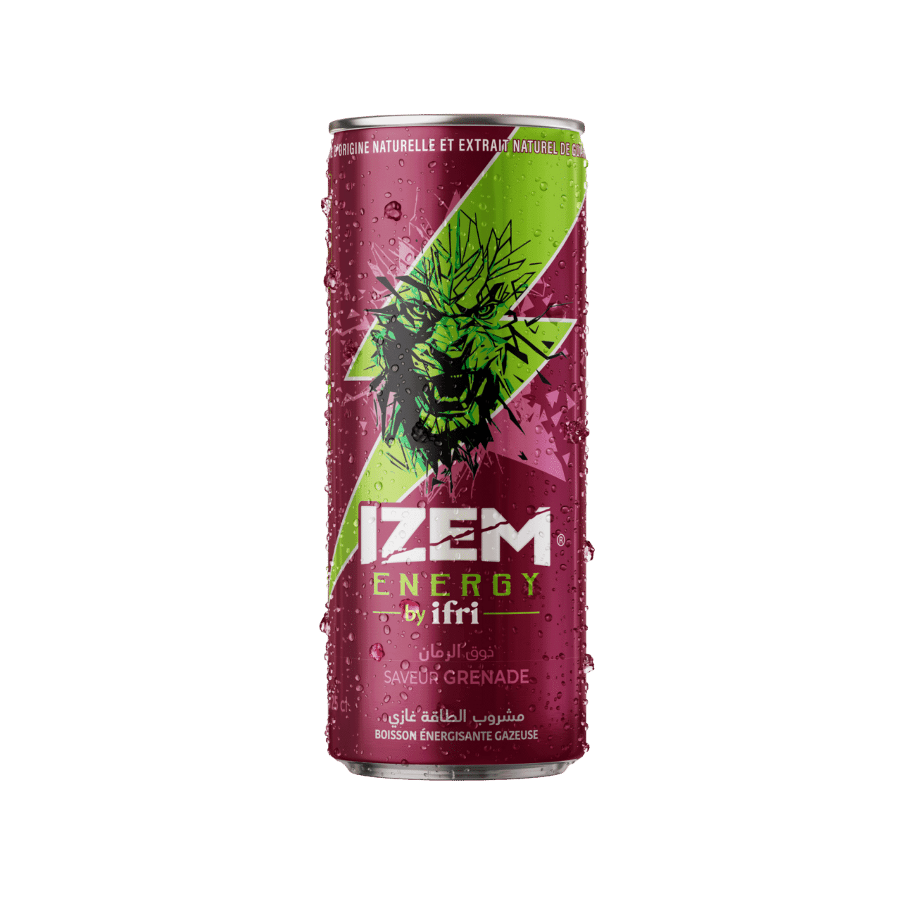 izem energy grenadine 24cl 6x6